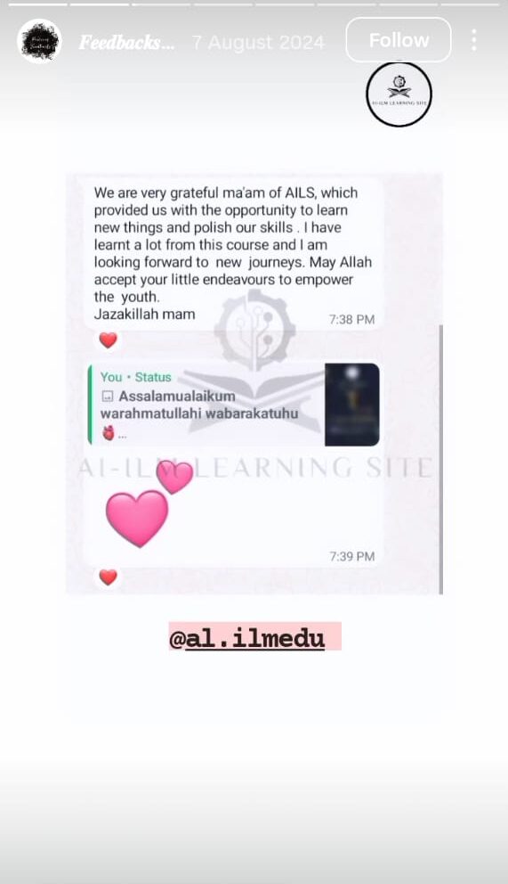 WhatsApp Student Feedback